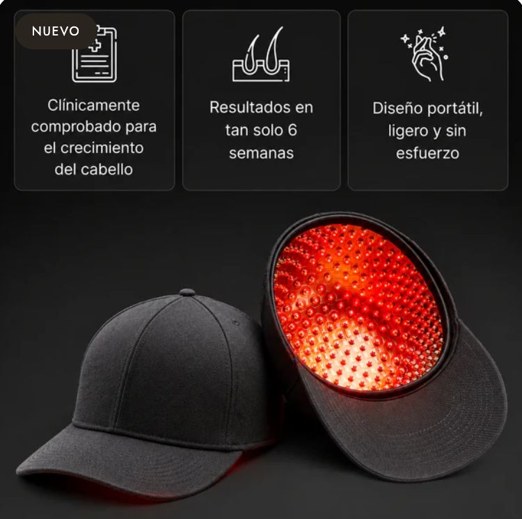 Gorro de Terapia de Luz Roja Pro