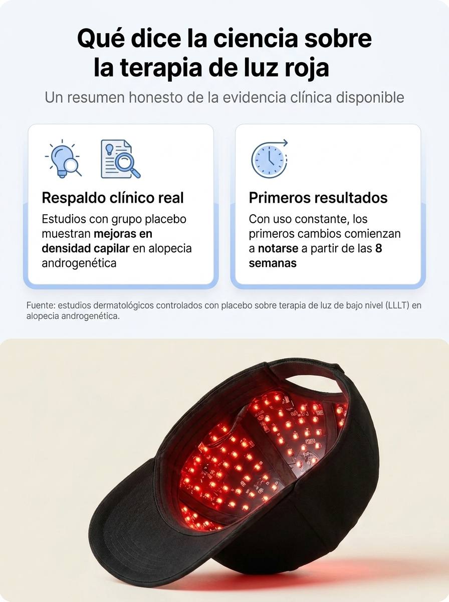 Gorro de Terapia de Luz Roja Pro